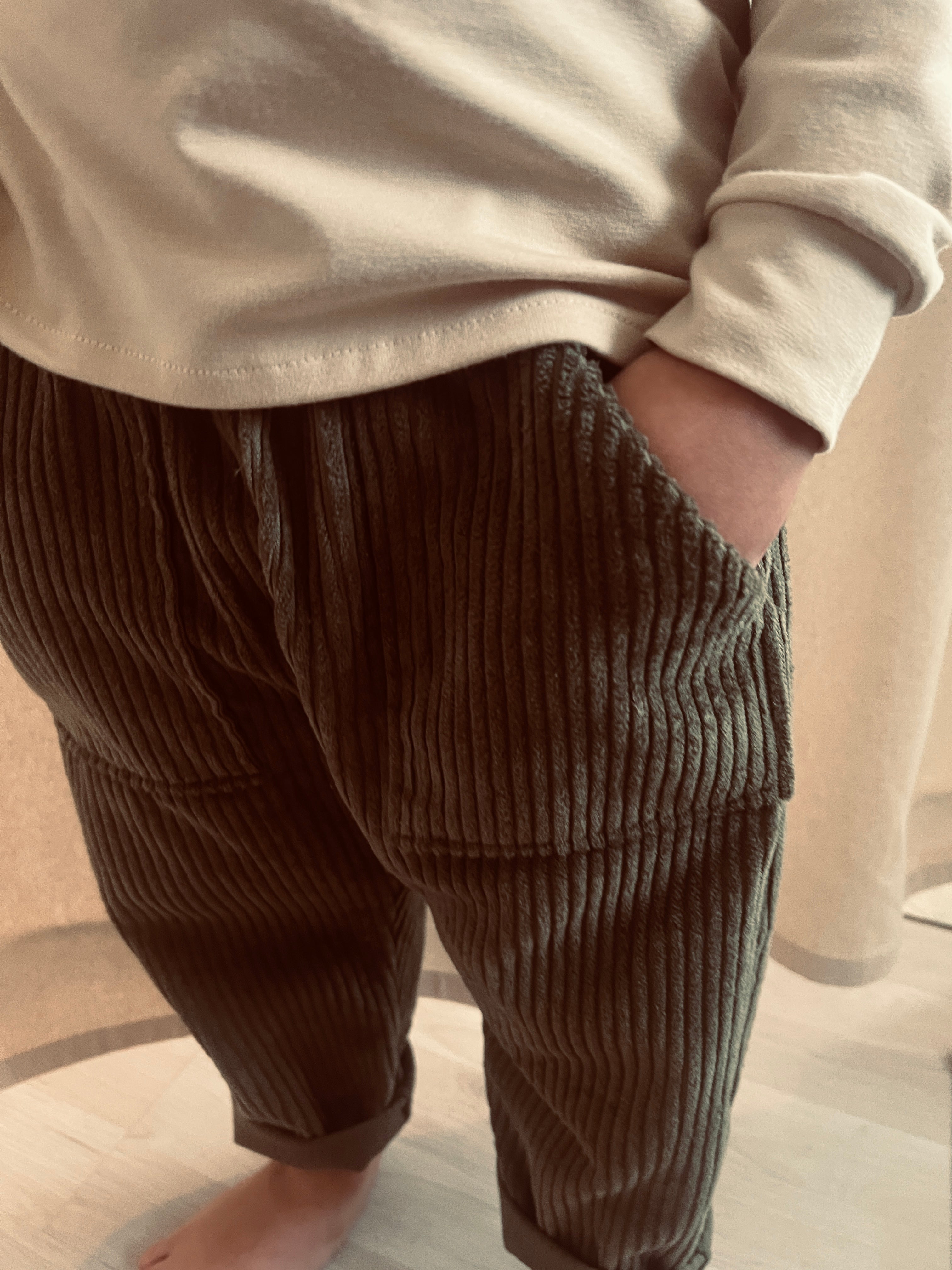 Bob Boy’s Trousers - Earthy Green