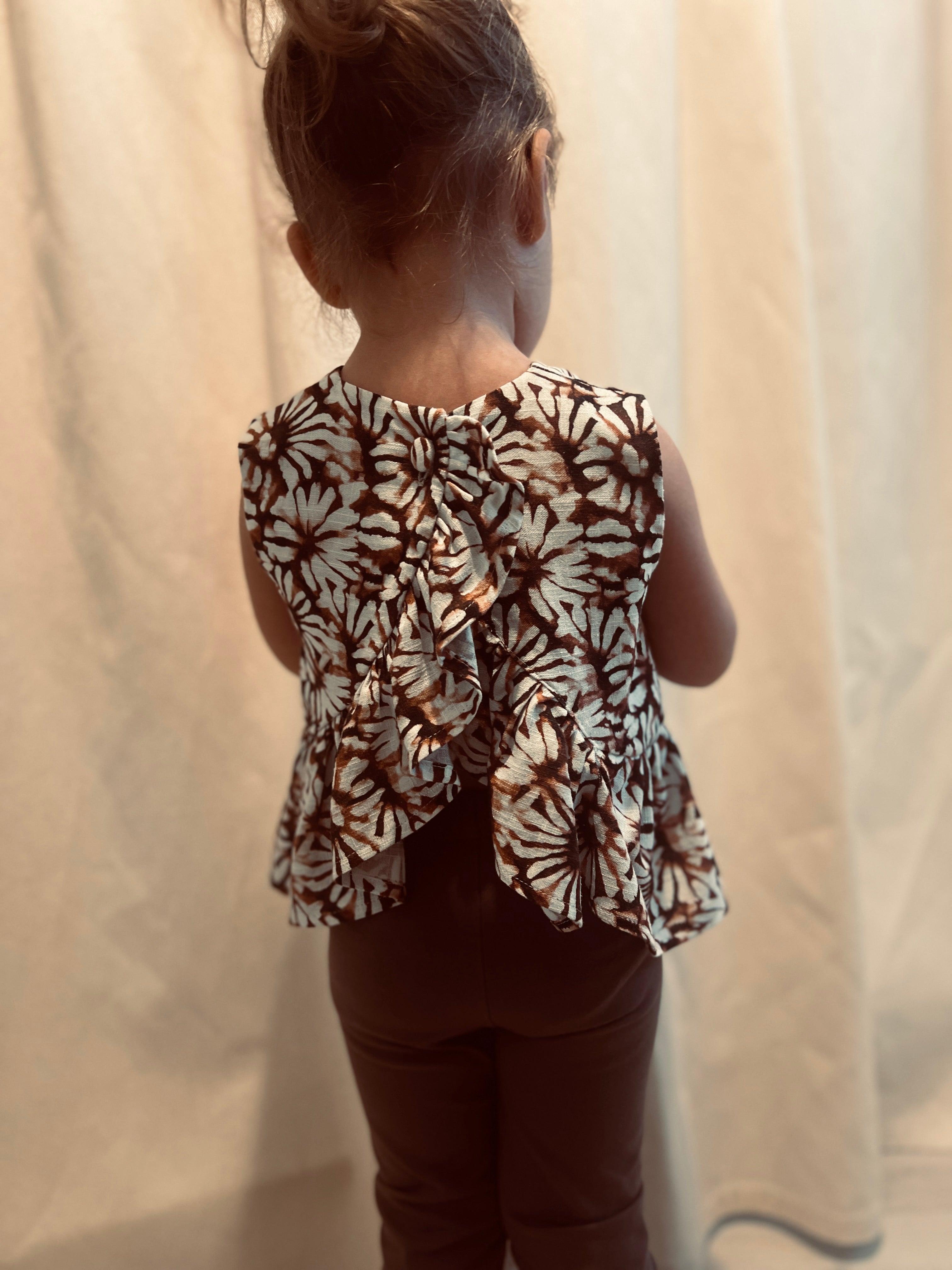 Brunie Ruffle Top