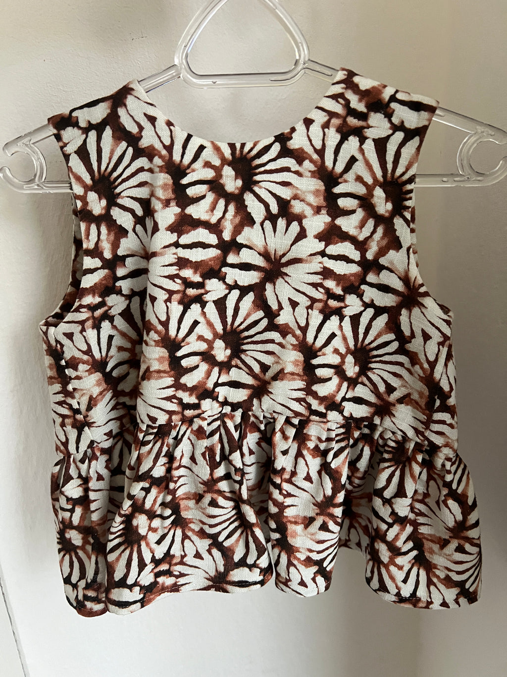 Brunie Ruffle Top