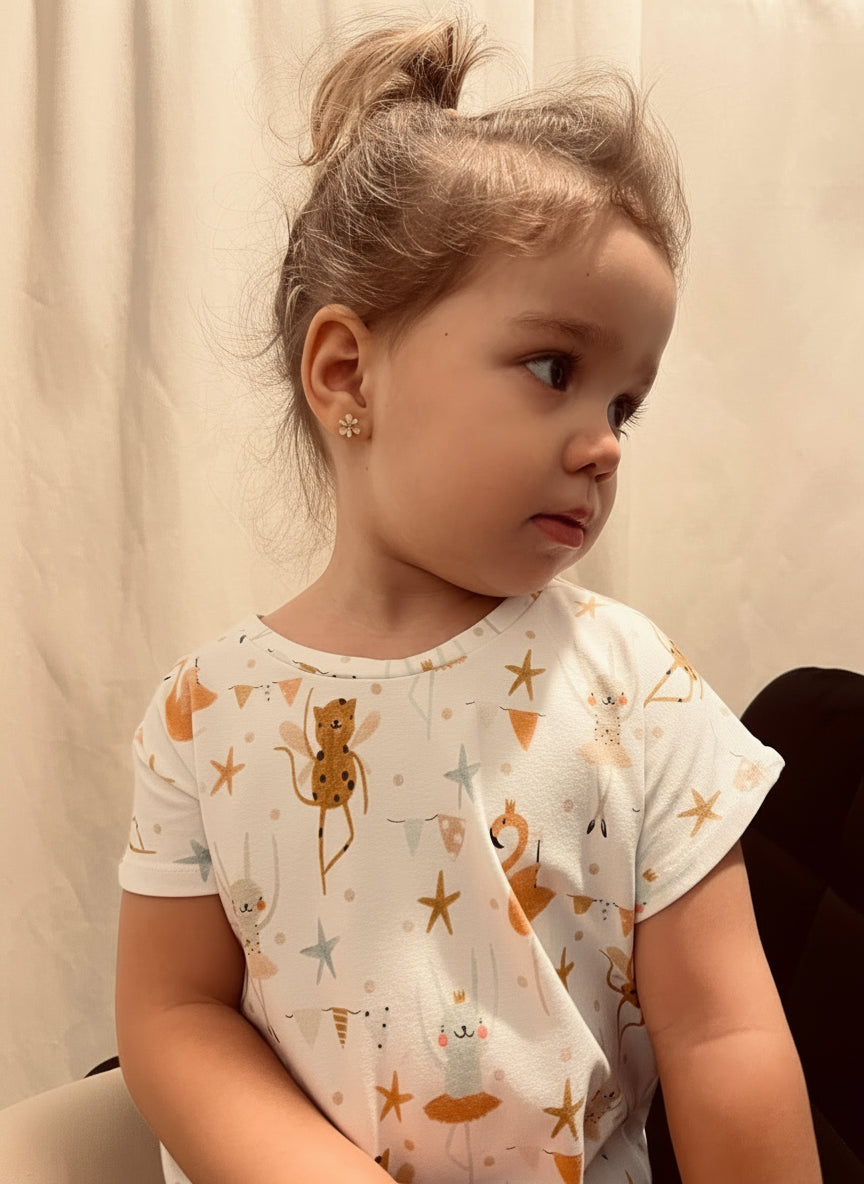 Leah Top- Girl’s Basic Tee