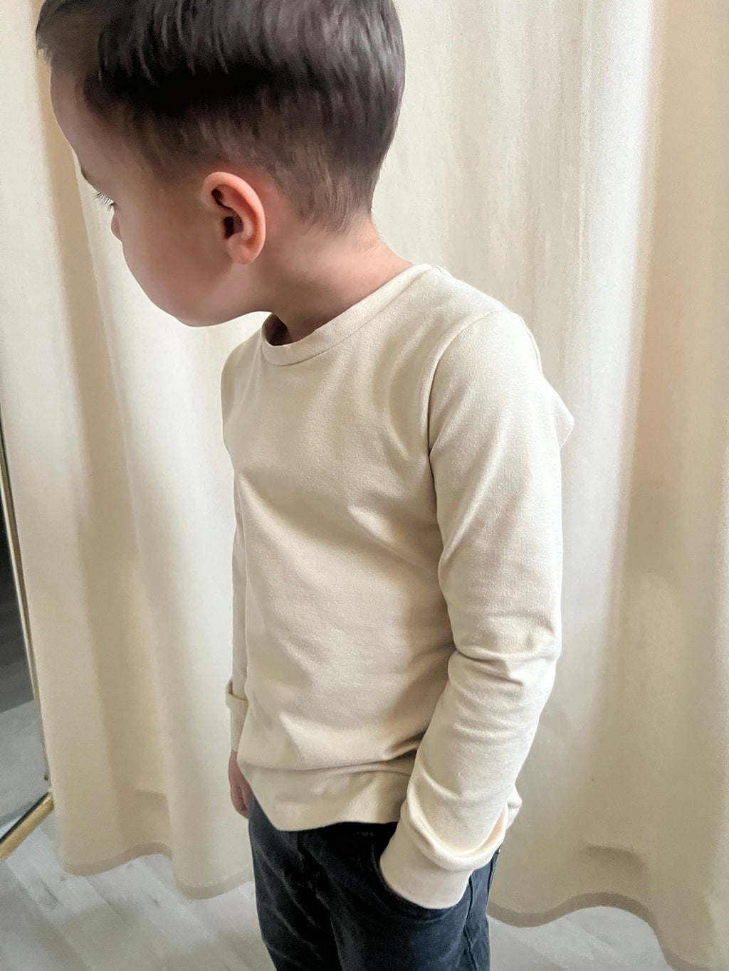 Chase Top - Light Pebble