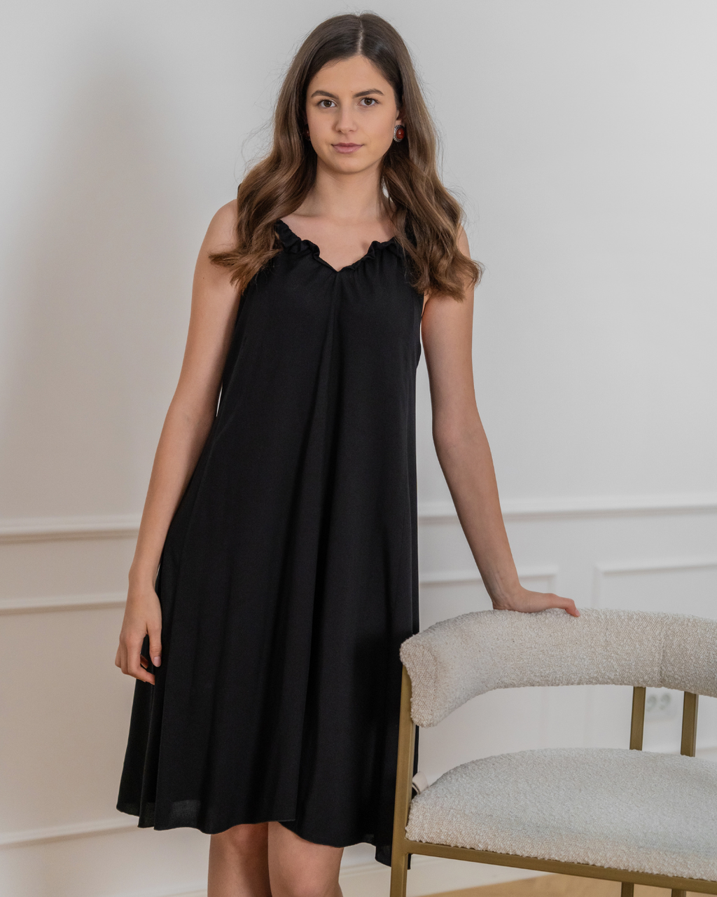 Dina Black Dress