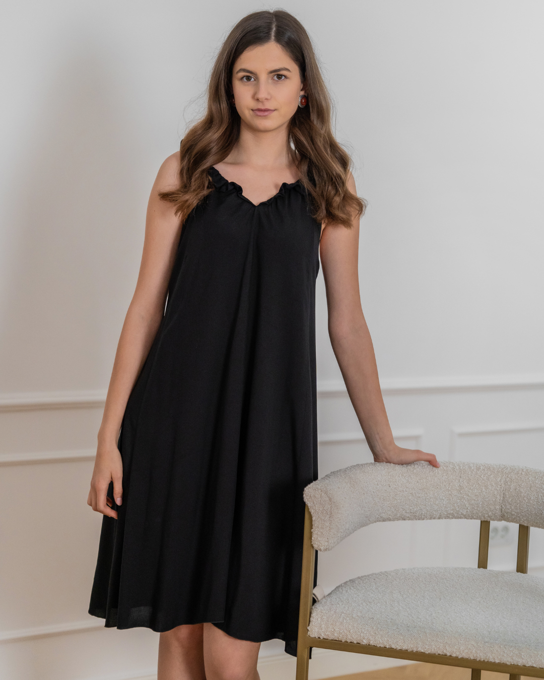 Dina Black Dress