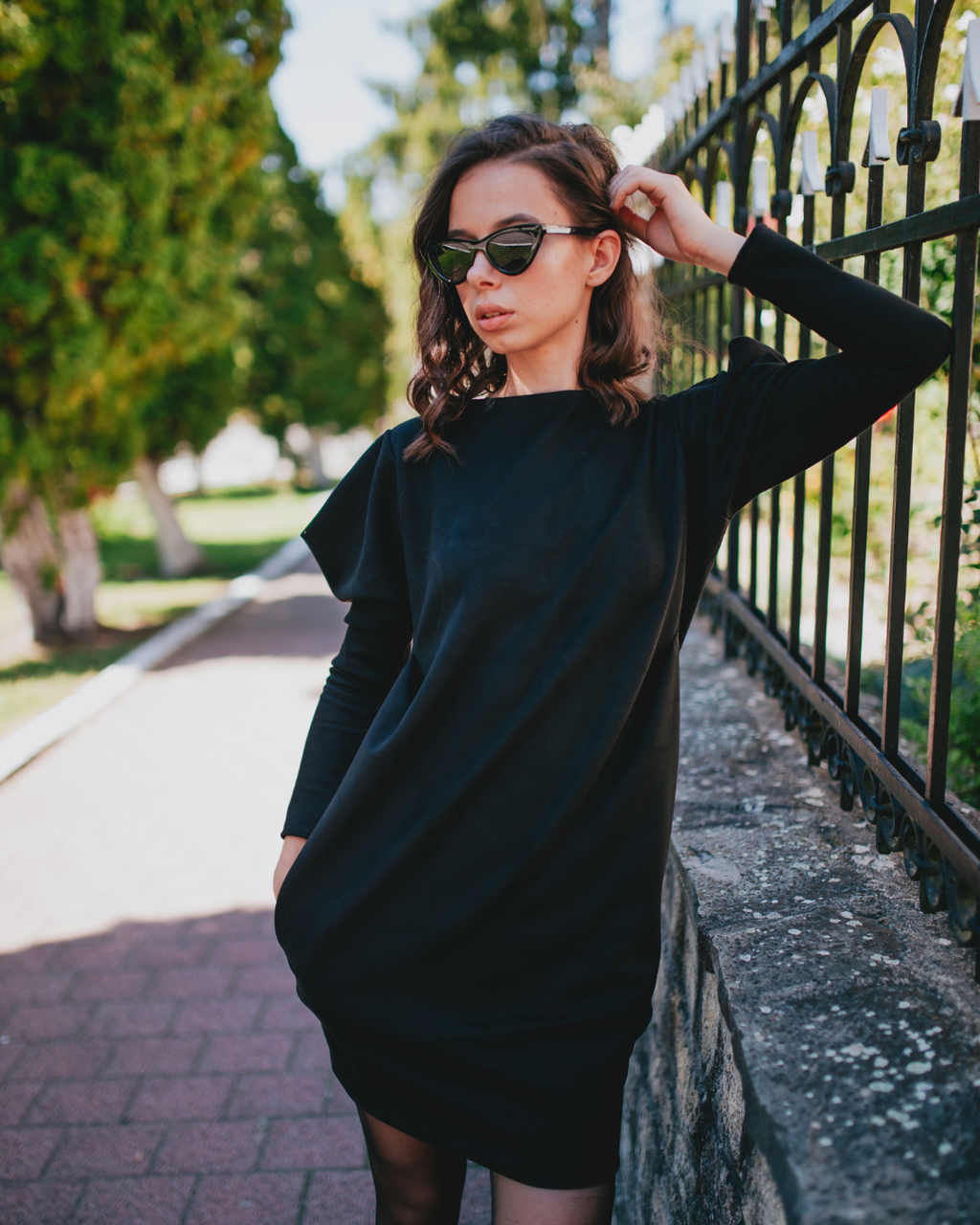 Ivy - Black Suede