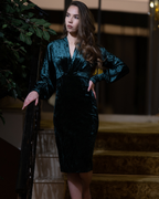 Smara Velvet Dress