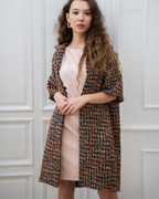 Chenaya Coat - Golden Tweed