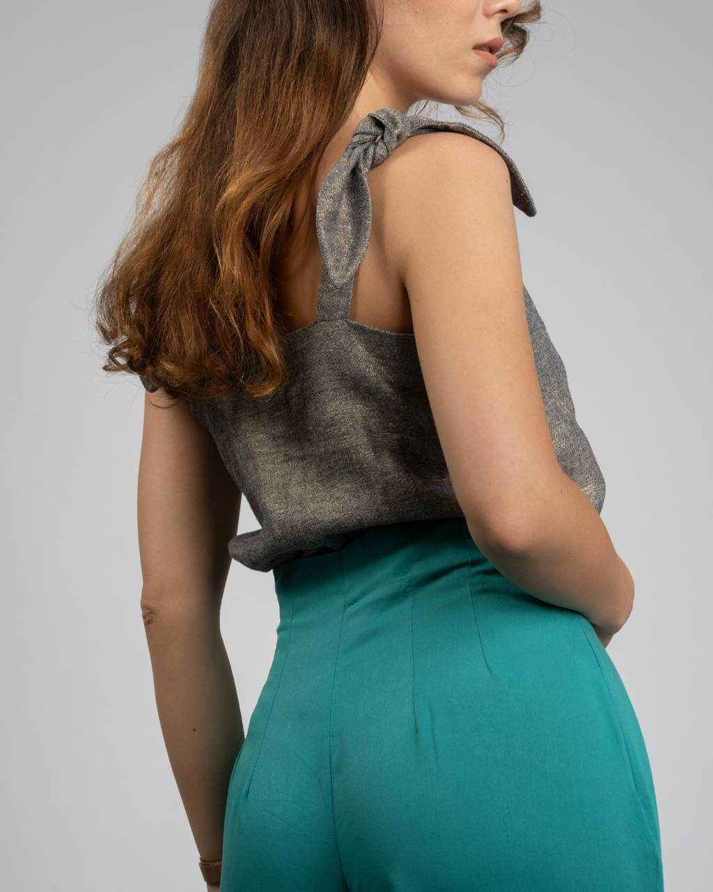 Myra Turquoise- Palazzo Pants