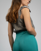 Myra Turquoise- Palazzo Pants